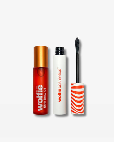 Wolfie Flourish: Nourishing Eyebrow Growth Serum & Texturizing Gel